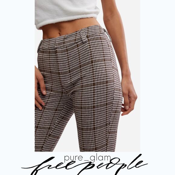 Free People plaid pants - Picture 2 of 9